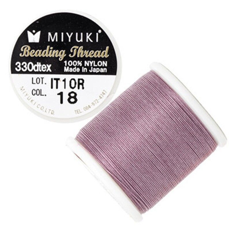 Miyuki Beading thread (18) Lilac Purple