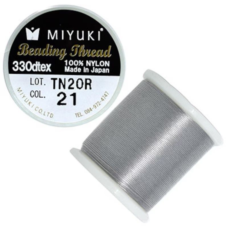 Miyuki Beading thread (21) Medium Grey