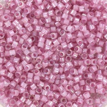 Miyuki Delica 11/0 DB-0072 Orchid Lined Crystal AB