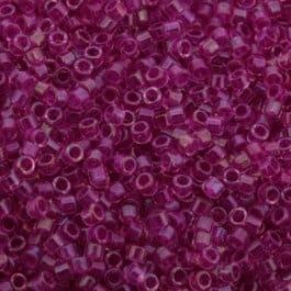 Miyuki Delica 11/0 DB-0074 Lined Light Fuchsia AB