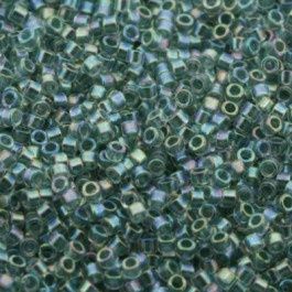 Miyuki Delica 11/0 DB-0084 Lined Light Seafoam AB