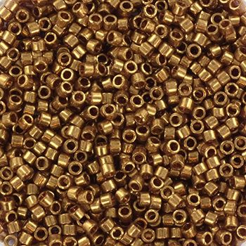 Miyuki Delica 11/0 DB-0115 Gold Luster Dark Topaz
