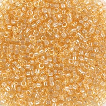 Miyuki Delica 11/0 DB-0101 Gold Luster Light Smoky Topaz