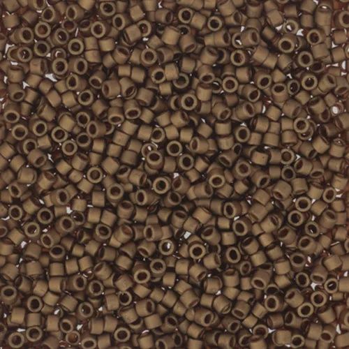 Miyuki Delica 11/0 DB-0322L Metallic Matte Light Bonze
