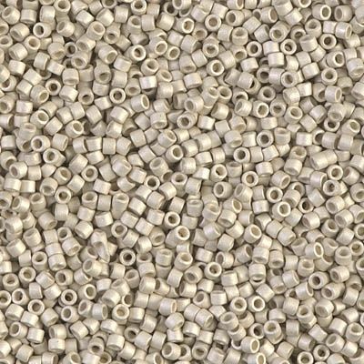 Miyuki Delica 11/0 DB-0335 Galvanized Silver Matted