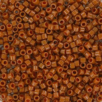 Miyuki Delica 11/0 DB-2109 Duracoat Opaque Dyed Sienna