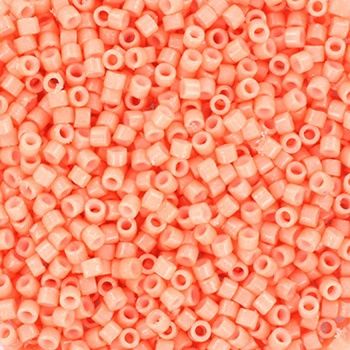Miyuki Delica 11/0 DB-2112 Duracoat Opaque Dyed Dark Salmon