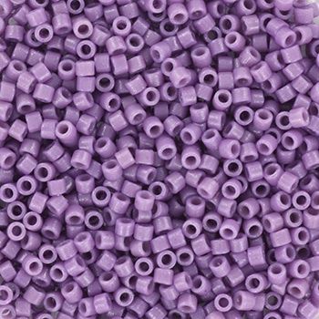 Miyuki Delica 11/0 DB-2139 Duracoat Opaque Dyed Dark Orchid