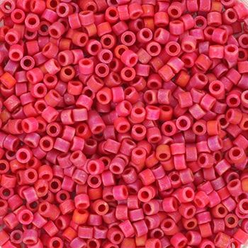 Miyuki Delica 11/0 DB-0362 Opaque Matte Luster Red