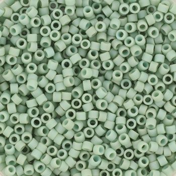 Miyuki Delica 11/0 DB-0374 Opaque Matte Luster Sea Foam