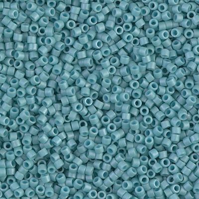 Miyuki Delica 11/0 DB-0375 Opaque Matte Turqoise Aqua