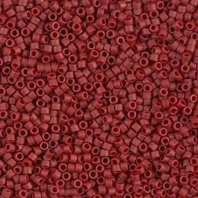 Miyuki Delica 11/0 DB-0378 Metallic Matte Brick Red