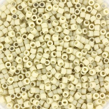 Miyuki Delica 11/0 DB-0388 Opaque Matte Luster Bone Miyuki Delica 11/0 DB-0388 Opaque Matte Luster Bone