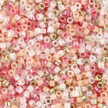 Miyuki Delica 11/0 - Light Pink Mix