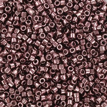 Miyuki Delica 11/0 DB-0454 Galvanized Smoky Amethyst