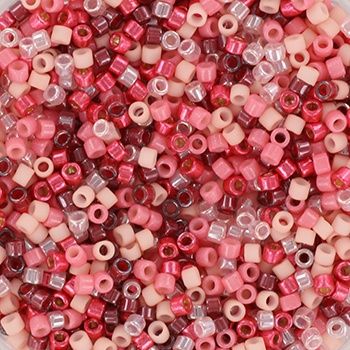 Miyuki Delica 11/0 - Pretty Pink Mix