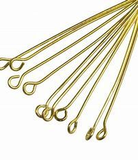 Kettelstiften 45 mm Goud, 100 stuks