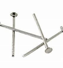 Nietstiften 16 mm Zilver, 100 stuks