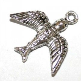 Bedel zwaluw 15mm Zilver