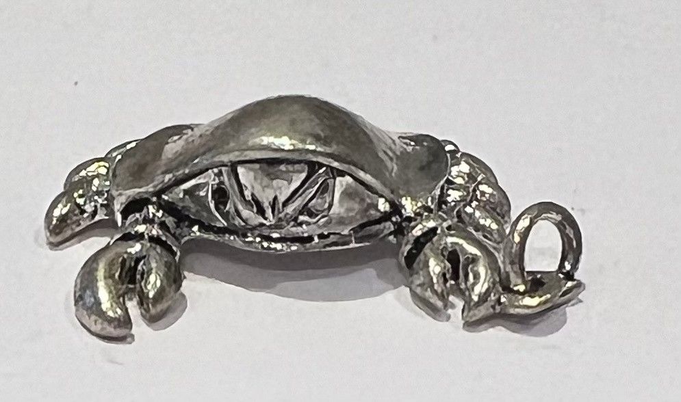 Bedel van een krab 26mm Zilver