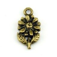 Bedel Bloem 14mm Brons