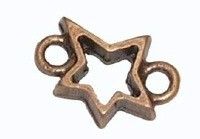 Tussenzetsel ster 20mm Koper
