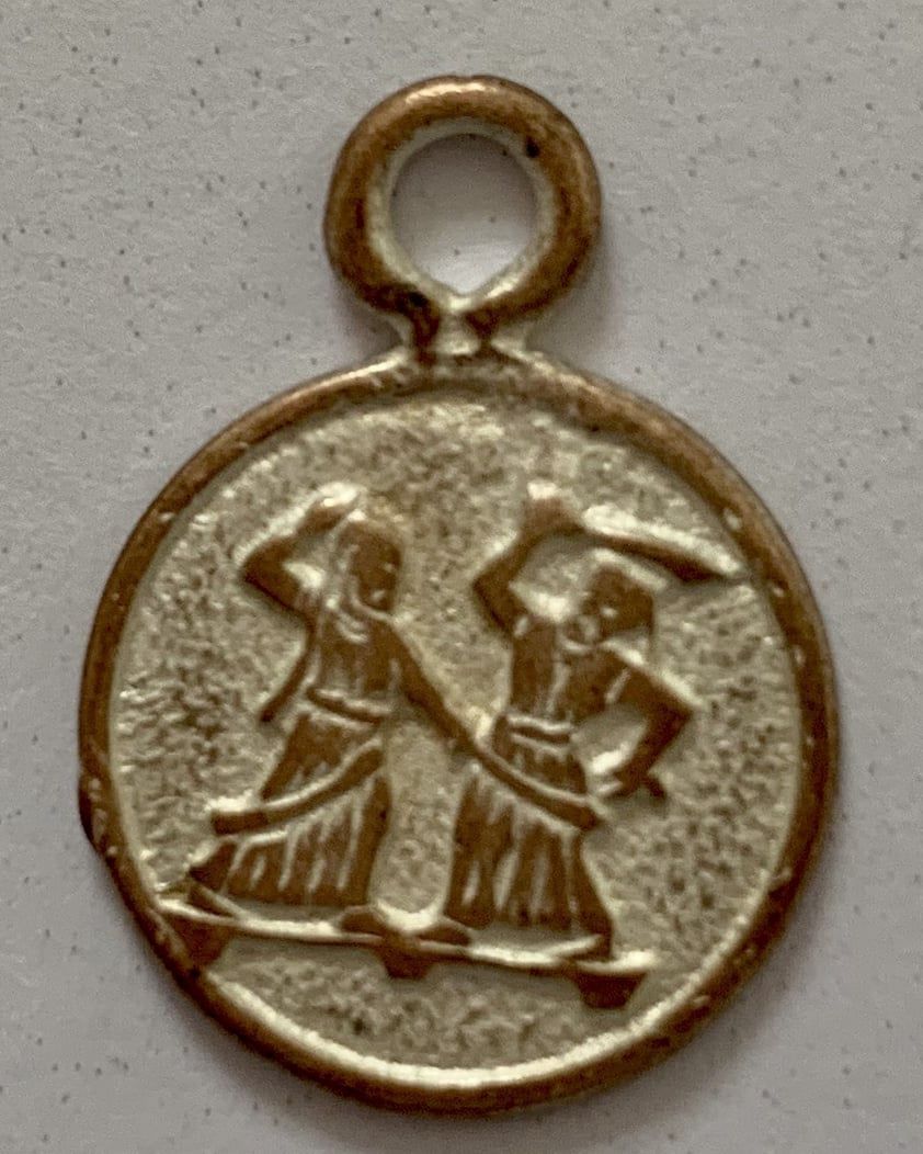 Hangertje 20mm Champagne