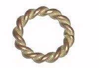 Bewerkte ring 20mm Champagne