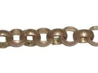 Jasseronketting 8mm Champagne, per 10 cm