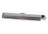 Eindkap voor weefarmbanden 30mm Platinum, 2 stuks