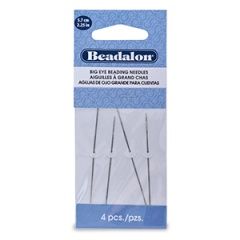 Beadalon rijgnaald 5,7 cm groot oog zilver