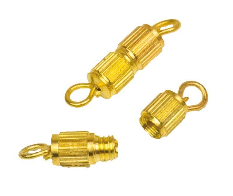 Draaisluitingen Goud, 6 stuks