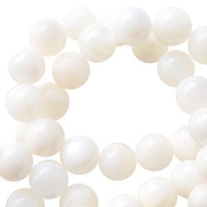 Schelpkralen rond Wit-pearl shine