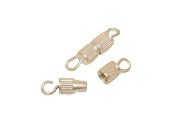 Draaisluitingen Zilver, 6 stuks