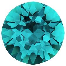 Swarovski Puntsteen SS29 Blue Zircon