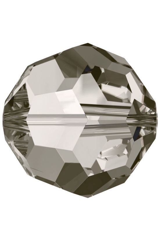 Kraal 5000 rond 6mm Crystal Satin (001)
