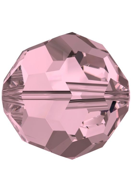 Kraal 5000 rond 4mm Chrystal Antique Pink (001)
