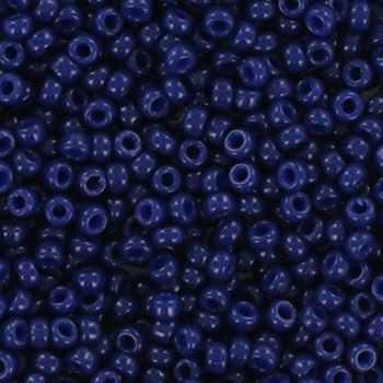 Miyuki Rocailles 11/0 4493 Duracoat Opaque Navy Blue