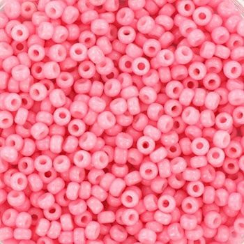 Miyuki Rocailles 11/0 4466 Duracoat Opaque Dyed Light Carnation