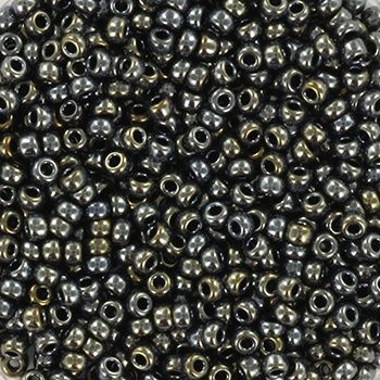 Miyuki Rocailles 11/0 0464 Light Gunmetal