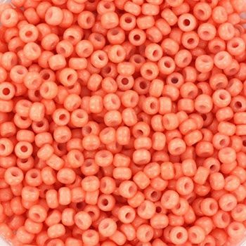 Miyuki Rocailles 11/0 4462 Duracoat Opaque Dark Salmon
