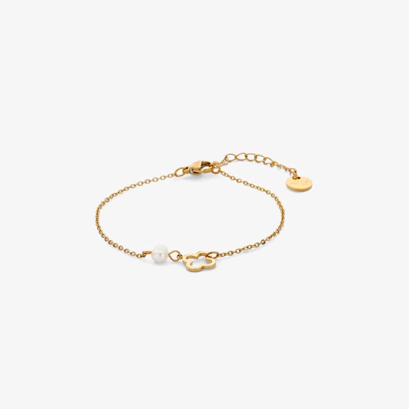Liet &amp; Joliet armbandje Stainless Steel met parel J5134