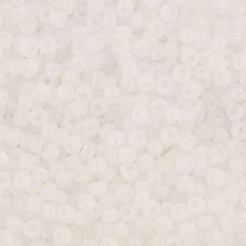 Miyuki Rocailles 11/0 0131FR Transparant Matte AB Crystal
