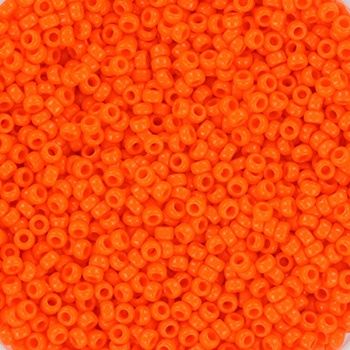 Miyuki Rocailles 11/0 0406 Opaque Orange