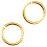 Ringetjes 8mm Goud, 50 stuks