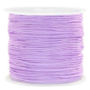 Macramé draad 0.8mm Lavender Lila, per meter
