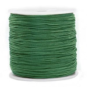Macramé draad 0.8mm Forest Green, per meter