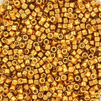 Miyuki Delica 11/0 DB-1833 Duracoat Galvanized Yellow Gold