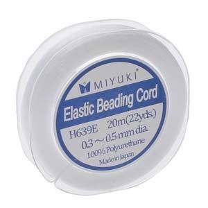 Miyuki Elastiek Koord 0,3-0,5 mm