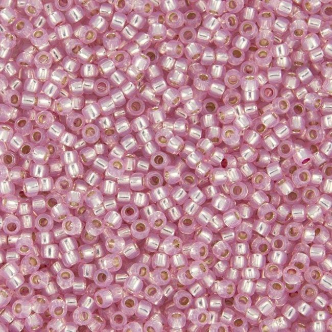 Miyuki Delica 11/0 DB-1457 Silverlined Opal Pale Rose